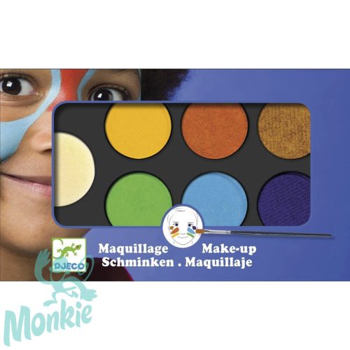 Arcfesték - 6 természet szín - Palette 6 colours - Nature