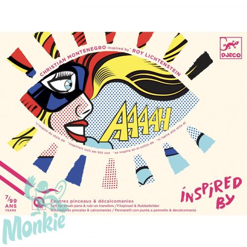 Művészeti műhely - Szuperhősök - Inspired by Roy Lichtenstein - Superheroes