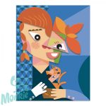 Művészeti műhely - Kockafejek - Inspired by Pablo Picasso - Square Heads