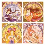 Művészeti műhely - Isteni - Inspired by Alfons Mucha - Divine