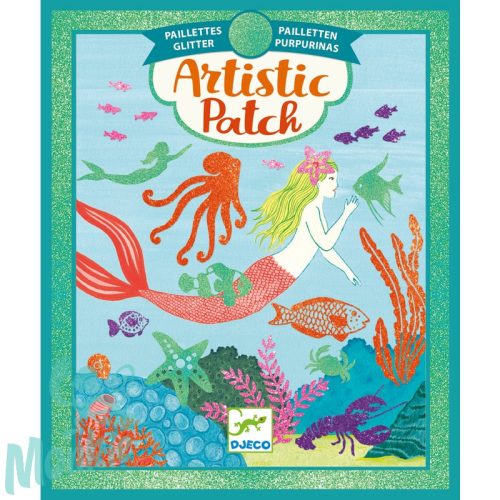 Artistic Patch - Csillámminta készítés - Óceán mélyén - Collages - Ocean