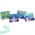 Artistic Patch - Csillámminta készítés - Óceán mélyén - Collages - Ocean