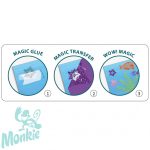 Artistic Patch - Csillámminta készítés - Óceán mélyén - Collages - Ocean