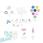 Artistic Aqua - Gyöngyből kép - Rainbow