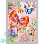 Csillámkép készítés - Pillangók - Butterflies