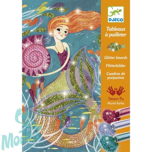 Csillámkép készítés - Sellők - Mermaids