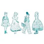 Színezés - Rebekka Divat - Rebekka & friends
