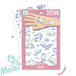 Tetováló matricák - Unikornisok - Unicorns