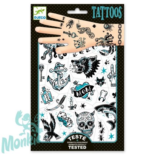 Tetováló matricák - Sötét oldal - Dark side