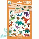 Tetováló matricák - Dínó klub - Dino club