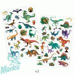 Tetováló matricák - Dínó klub - Dino club