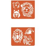 Mini sablon - Vadállatok - Wild