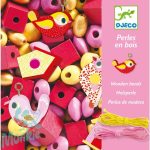 Fagyöngy készlet - Madarak - Wooden beads, bird