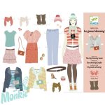 Papírbaba öltöztető - Hatalmas gardrób – One big dressing room