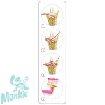 Francia kötés - Gyapjú fonat - French knitting Princess