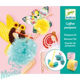 Pompom készítés - Pompom tündérek - Fairy Pompoms