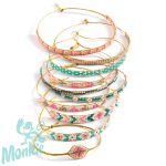 Ékszerkészítő készlet - Karkötők gyöngyszövéssel - Tiny beads