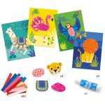 Kollázs műhely - Ragasztgatós képkészítés - With small loops