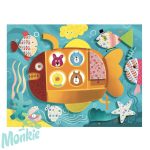 Kollázs műhely - Mozaikkép készítés kezdetei - Foam fun