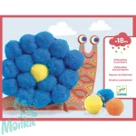 Pompom-kép készítés - Óriáspompomos állatok - Fluffy animals