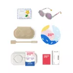 Olivio & Co polarizált napszemüveg 5-12 év - Round Wild Flower