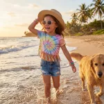 Olivio & Co polarizált napszemüveg 5-12 év creative - Coral