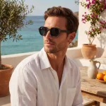 Olivio & Co polarizált felnőtt napszemüveg creative - Squid Black