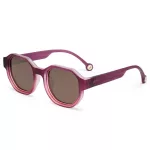 Olivio & Co polarizált felnőtt napszemüveg creative - Raspberry