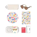 Olivio & Co polarizált felnőtt napszemüveg creative - Tortoiseshell