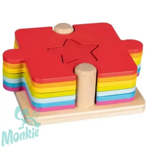 Kettő az egyben puzzle, GOKI GK57694