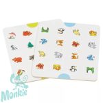 Állatos-szimbólumos memóriajáték, GOKI GK56787