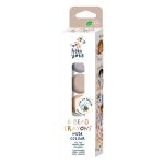 Marokkréta gyöngyök méhviaszos készlet 6 db-os, Natúr színek Haku Yoka