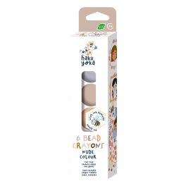   Marokkréta gyöngyök méhviaszos készlet 6 db-os, Natúr színek Haku Yoka
