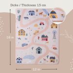 Hakuna matte memóriahabos puha gyerekszőnyeg 160x120 cm - Farm