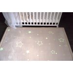 Hakuna matte memóriahabos puha gyerekszőnyeg 170x120 cm - Világító csillagok