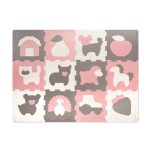 Hakuna matte puzzle játszószőnyeg 120x90 cm - Farm