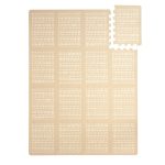 Hakuna matte habszivacs puzzle játszószőnyeg 170x120 cm - Homok