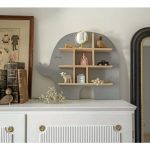 Fa elefánt formájú polc, ezüstszürke Jabadabado