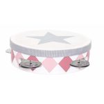 Csörgődob pasztell rózsaszín Jabadabado