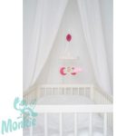 Kiságyforgó Pink Holdacska Jabadabado