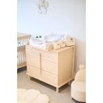 Childhome Nordica Natural - 3 fiókos pelenkázó komód