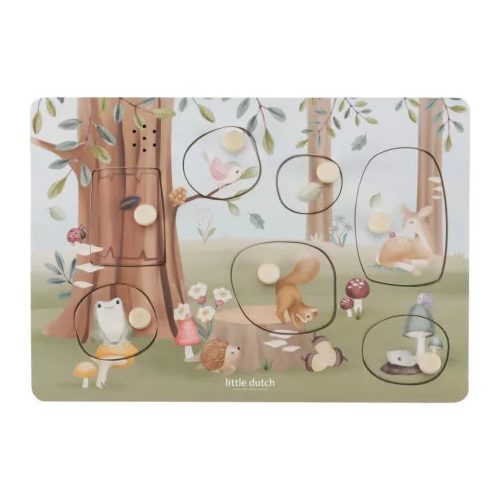 Little Dutch hangos puzzle - Forest Friends