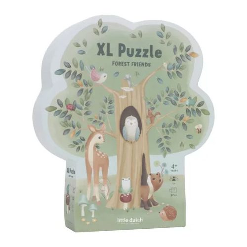 Little Dutch padló puzzle - Forest Friends