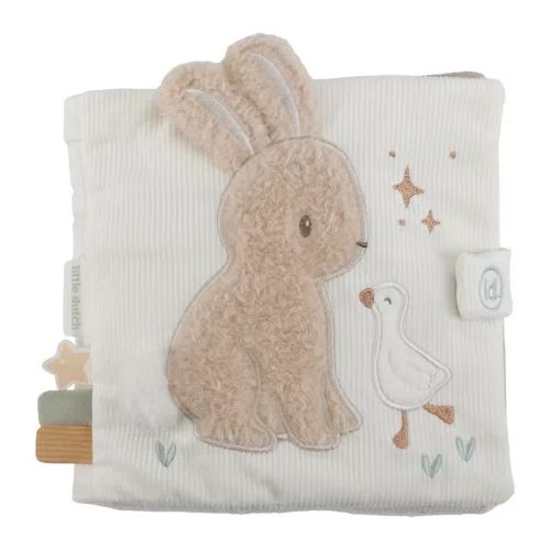 Little Dutch textil babakönyv nagy - Newborn Naturals