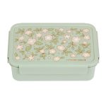 Bento uzsonnásdoboz: VIRÁG zöld