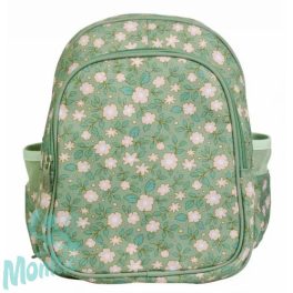 Hátizsák: VIRÁG-zöld (hőszig. zsebbel)