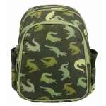 Hátizsák: KROKODIL (hőszig. zsebbel)