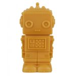 Mini éjjeli fény: ROBOT arany