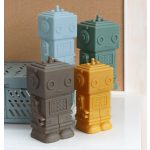 Mini éjjeli fény: ROBOT füstös kék