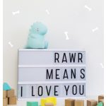 Mini éjjeli fény: T-REX